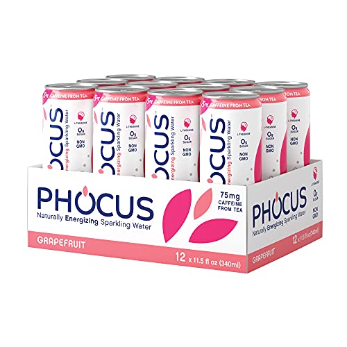 image for CLEAR CUT PHOCUS Phocus Caffeinated Sparkling Water - Clean Energy wit