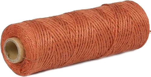 Miniatura 2 de 2mm 100m de cuerda de yute natural coloreada para envolver regalos, manualidades, panadería, planta, cinta navideña, artesanías hechas a mano,