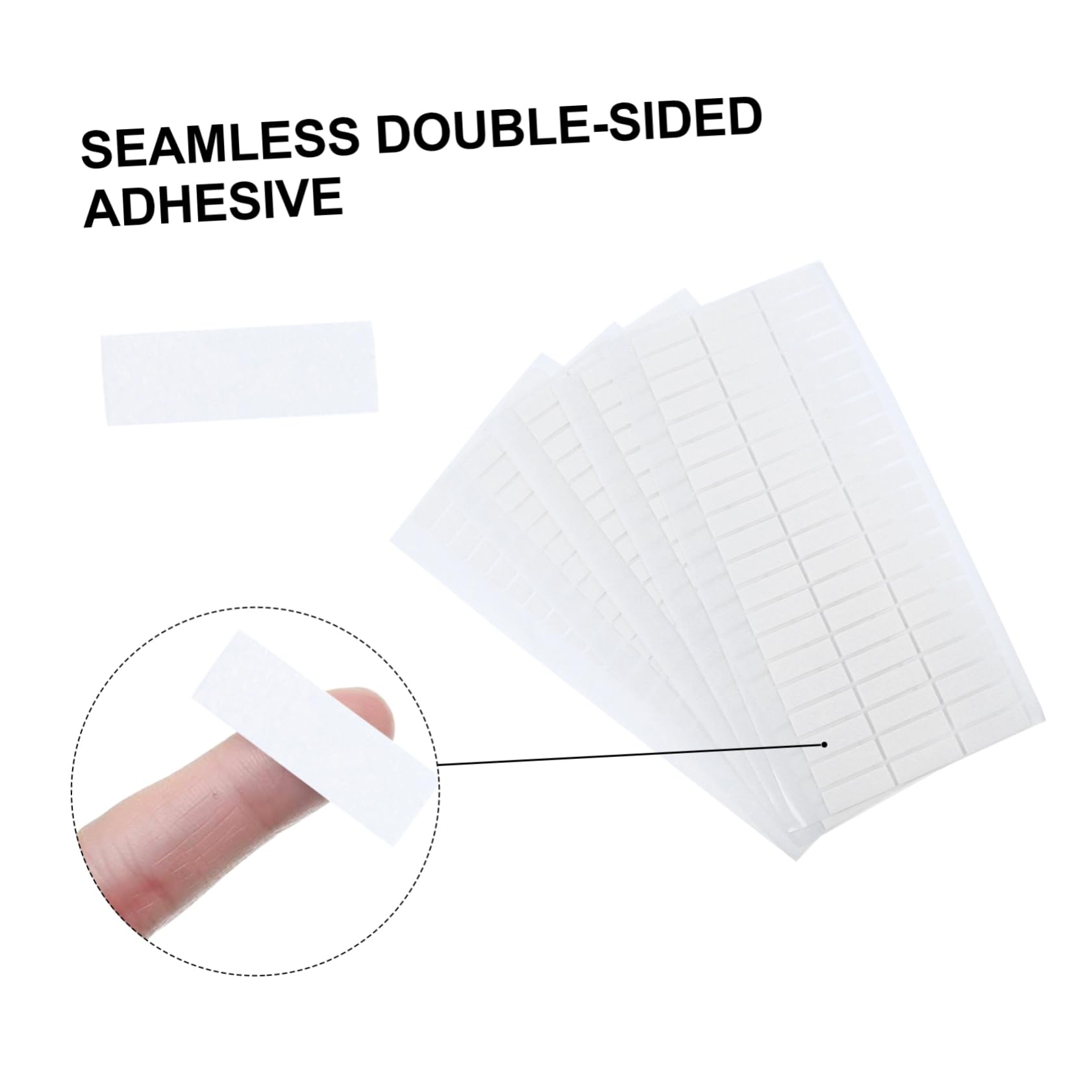 Operitacx 15 Hojas cinta de espuma de doble cara cintas 3d cinta de pared de espuma cinta de doble cara suministros de bricolaje tiras de doble adhesivo esponja cinta de lados Decorar