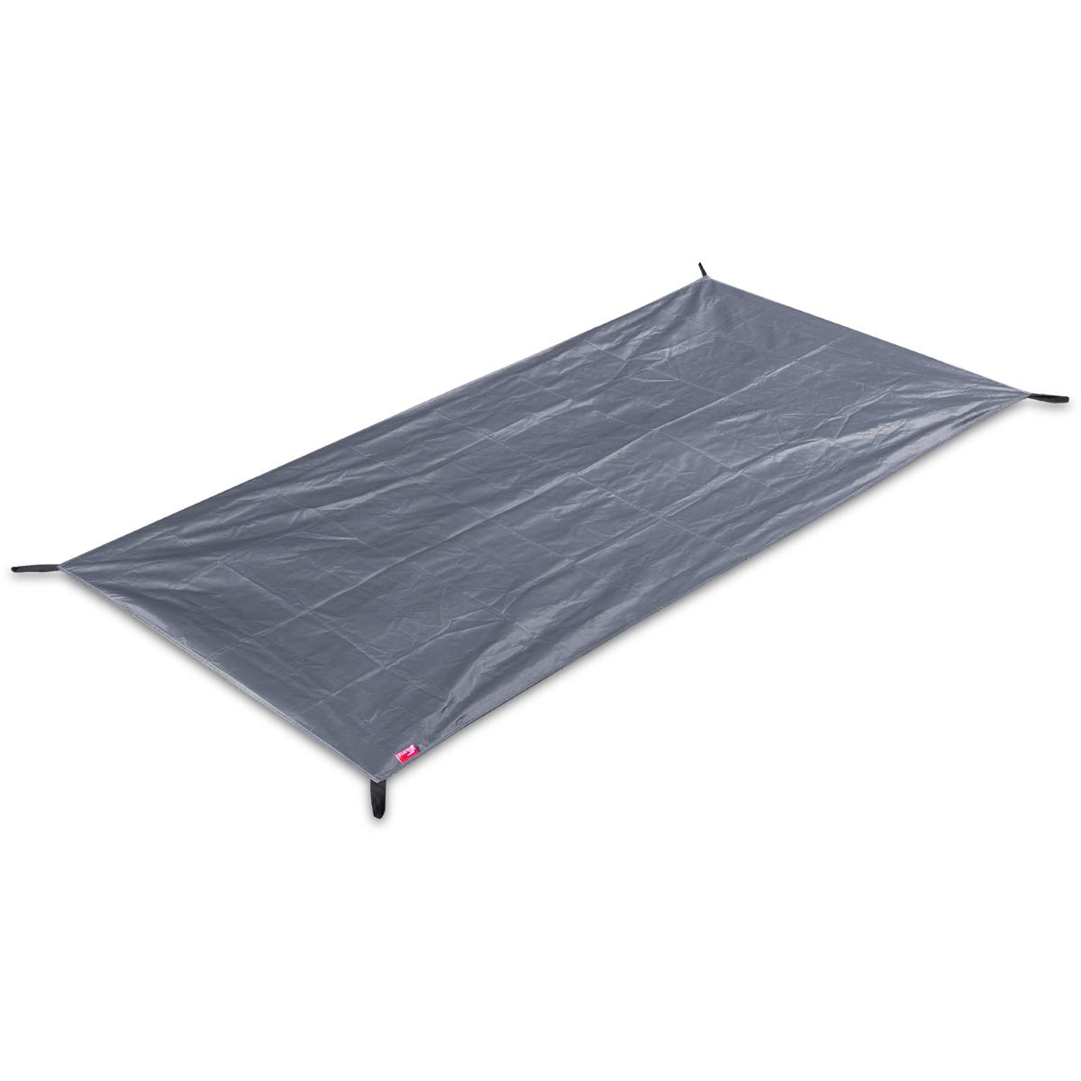 FIELDOOR グランドシート 【250×120cm】 撥水加工 湿気 汚れ キズ防止 PUコーティング テントマット 軽量 コンパクト 長方形 アウトドアギア テントアクセサリー