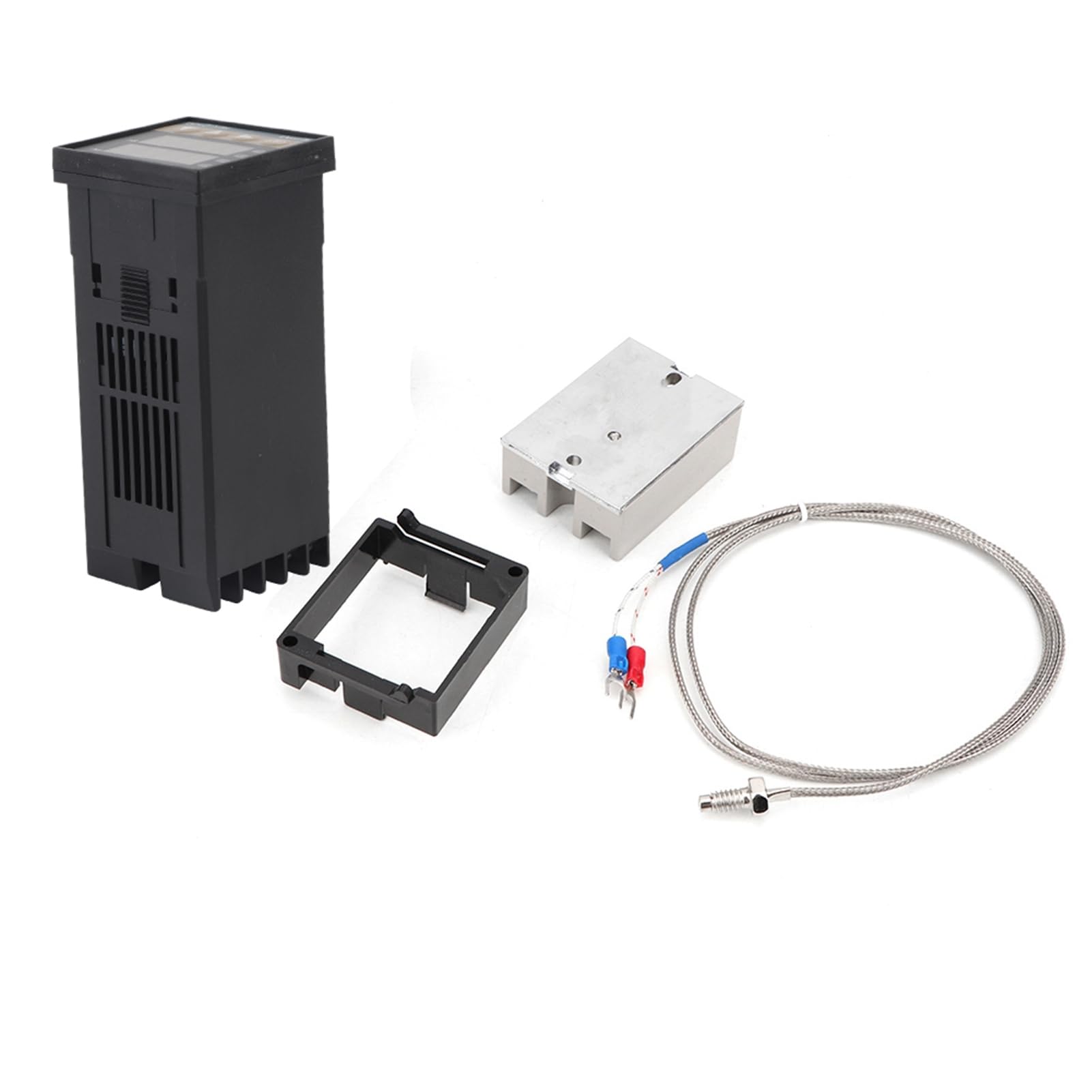 REX-C100 LED PID Controller Kits Alarm Digital Intelligent Thermostat AC110V-240V