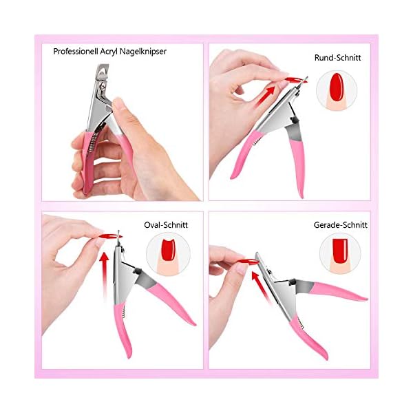 Nagelfräser, ElectriBrite Nagelfeile für Acryl-, Gel- und Naturnägel 20000u/Min einstellbarer Geschwindigkeit, Gelnägel… – Bild 5