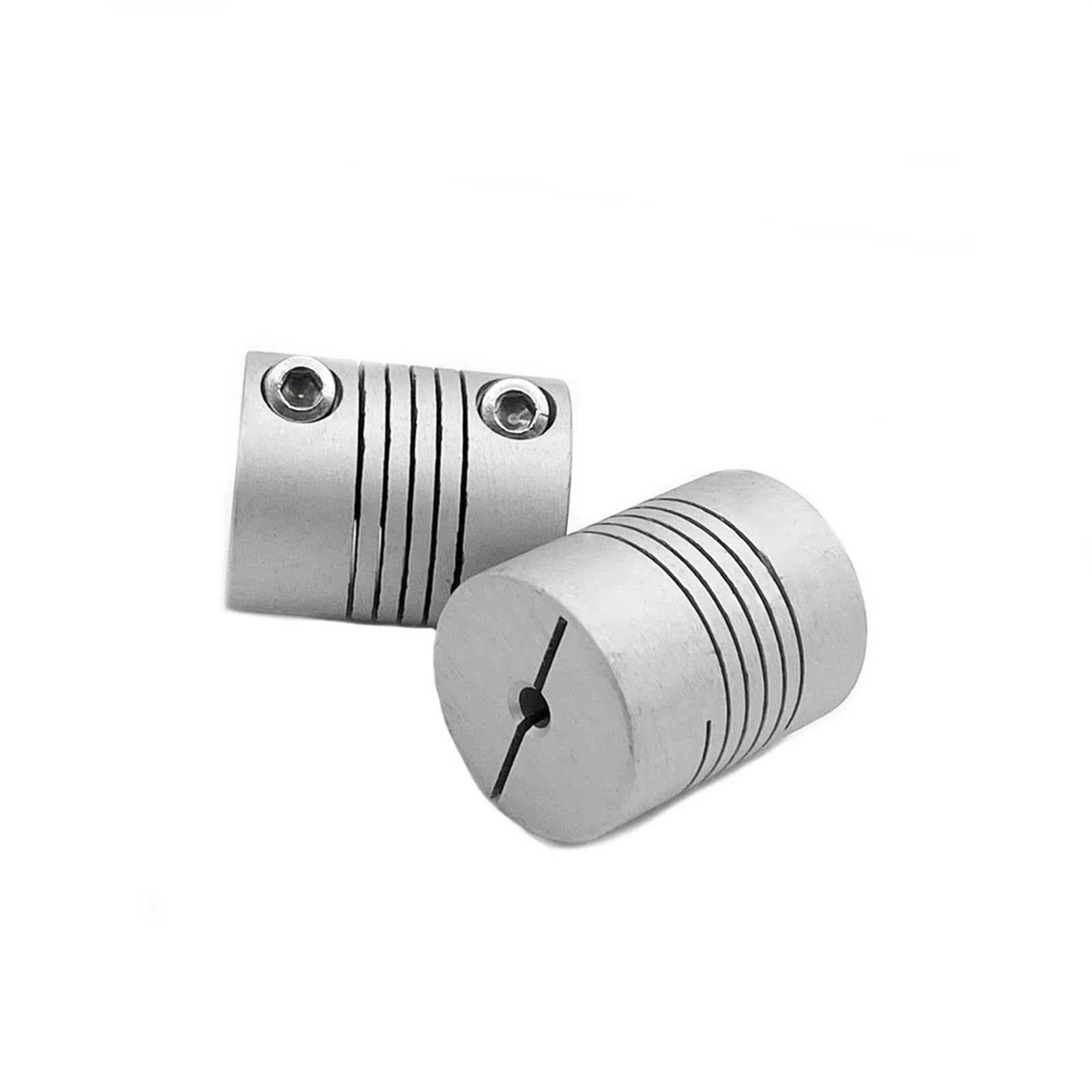 Accouplement flexible for moteur pas à pas CNC en alliage d'aluminium RB D25 L30, ouverture de 4 à 12 mm, for imprimante 3D. Accessoires for moteurs pas à pas.(8mm to 10mm)
