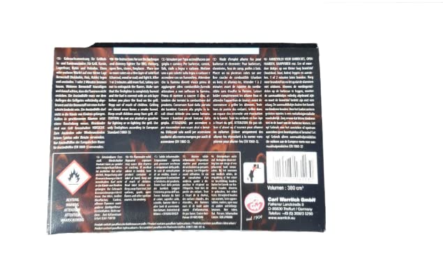 HST Flamax geruchsarme Kaminanzünder 1 x 32 Stück (gesamt 32 Anzünder Würfel) I Grillanzünder mit ca. 11 Minuten… - Image 4