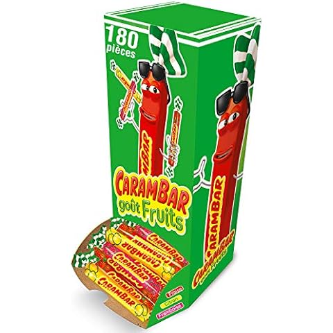 Carambar Bonbons Fruits 180 Pièces Cover