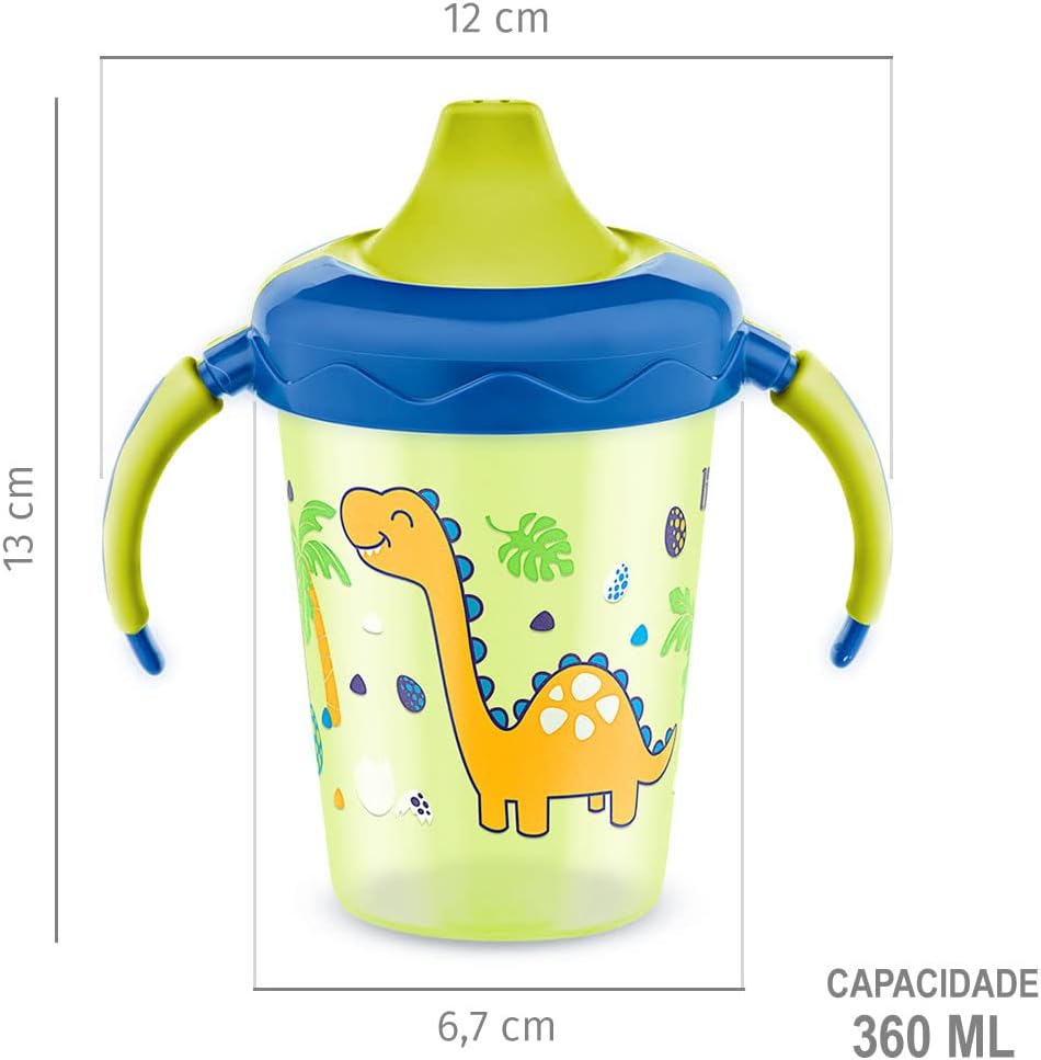 Lillo Caneca Antivazamento Magia - Verde…