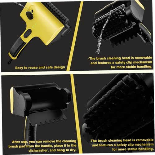 Brosse de gril électrique rotative 360° pour un nettoyage sans effort