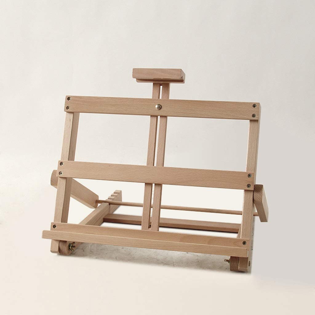 Soporte de exhibición de Lona, Caballete de Escritorio Ajustable con Pendiente portátil, Soporte de exhibición de Lienzo para Carteles, Caballete para niños