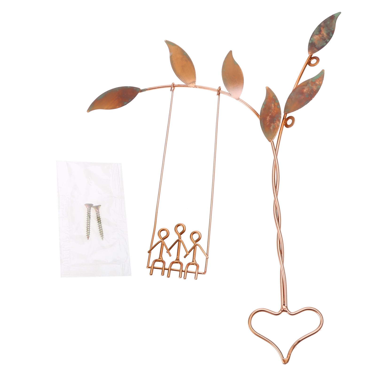 carotoe Wall Decorations, Rooted in Love Swing Sculpture Wall Art, Hangings Ornaments for Home, Bedroom, Living Room, Decor Couple on Swings Art