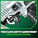 Metabo HPT Framing Nailer, Pro-Preferred Power Nailer for Flooring, Roof Decking, and More, Lightweight 7.5 lbs Framing Tool for 21° 2