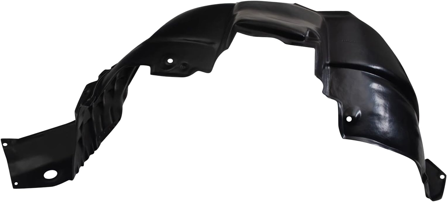 TRQ Inner Fender Liner Set Compatible with 2006-2007 Toyota Highlander TO1250115 TO1251115