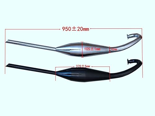 Miniatura 3 de CDHPOWER Silenciador CDH88 Silenciador de cámara de expansión de escape - Bicicleta motorizada a gas... (colorido)