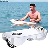ZQYR# F2 Tabla de Natación Electrico Inteligente - Tabla de Natación para Drills - Equipamento Profesional de Natación - Recursos de Entrenamiento para Nadar - 3200W - Blanco