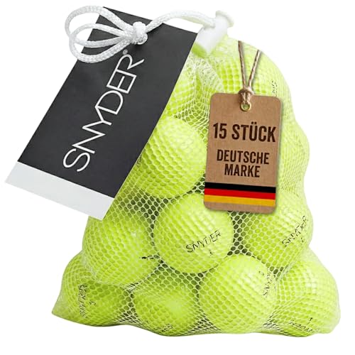 Balles de golf SNY Supersoft Premium pour vos parcours du week-end en lot de 15