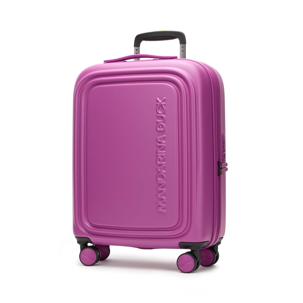 Mandarina Duck carrello Logoduck + Expandable Cabin Trolley Digital Pink porpora