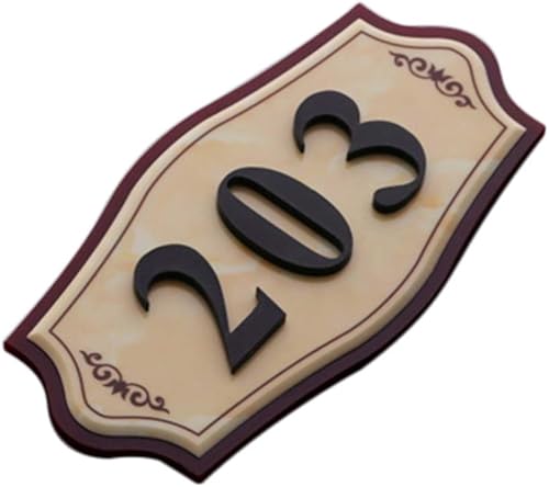 Miniatura 2 de Letrero personalizado con número de casa, placa de dirección personalizada, pizarra para interiores y exteriores, letreros decorativos para el