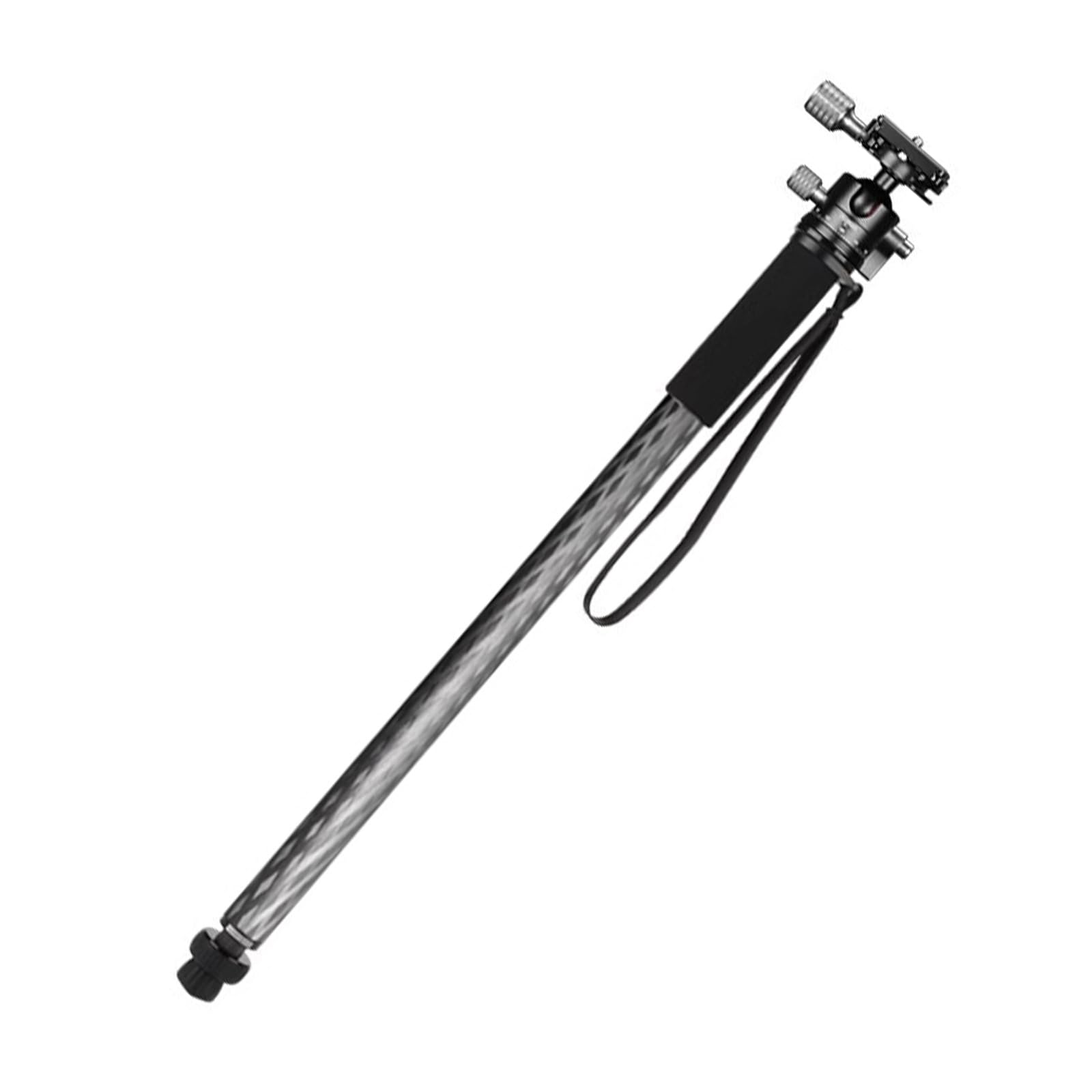 Fotografia monopiede portatile 4 sezioni lunghezza regolabile per viaggio con 10 kg di carico funzionale come bastone da trekking supporto fotocamera professionale