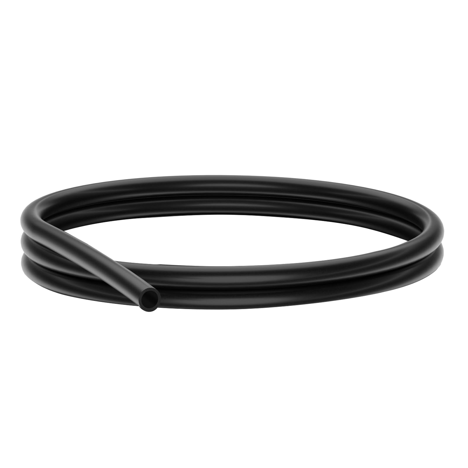 Stonylab Black Silicone Tubing, 8 Mm Id X 12 Mm Od, High Flexibility And Easy Cutting For Laboratory Transfer, 1 Meter