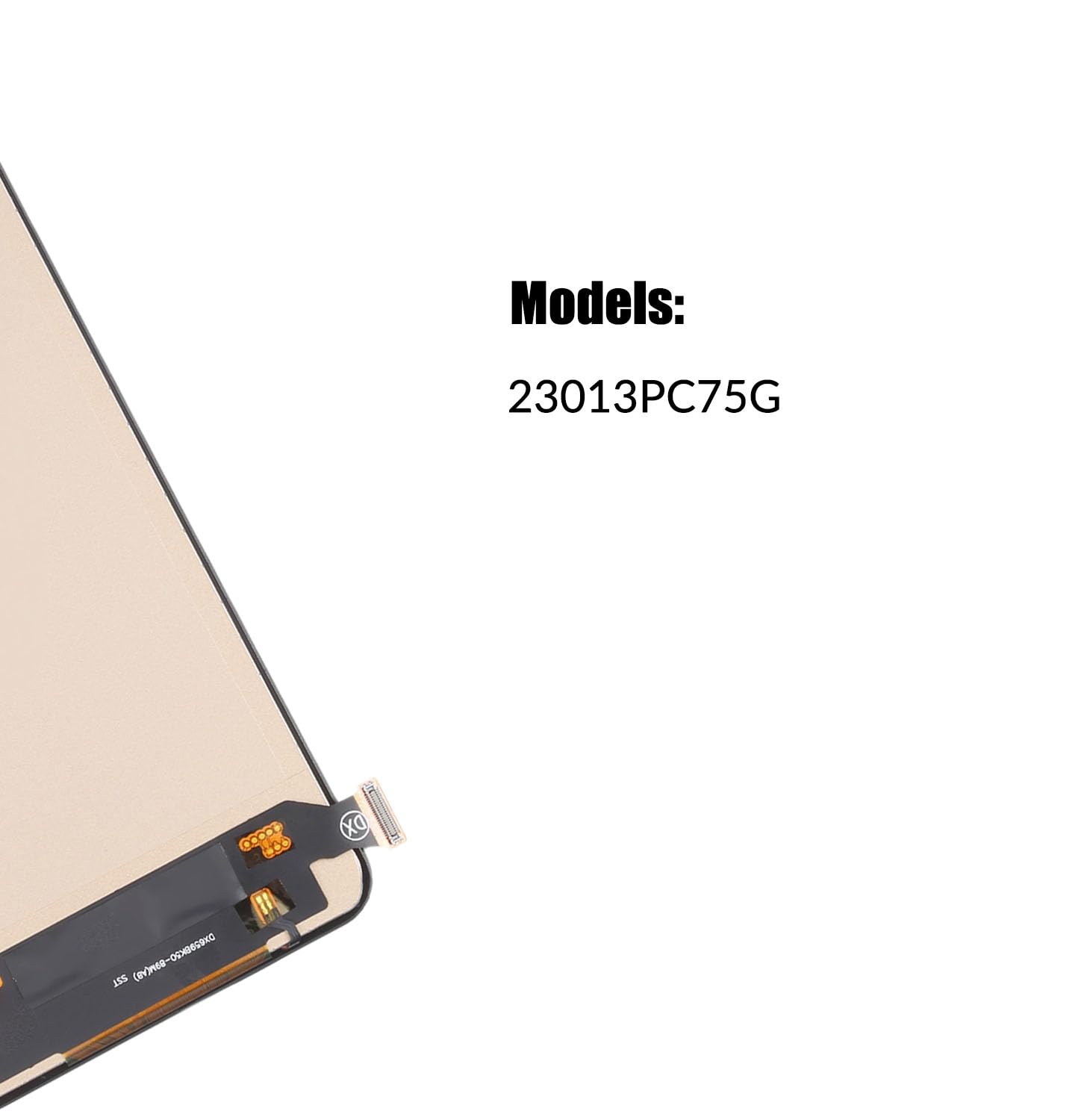 Écran de rechange pour Xiaomi Poco F5 Pro | 23013PC75G, écran tactile LCD, numériseur, avec kit de réparation (pas de fonction d'empreintes digitales)