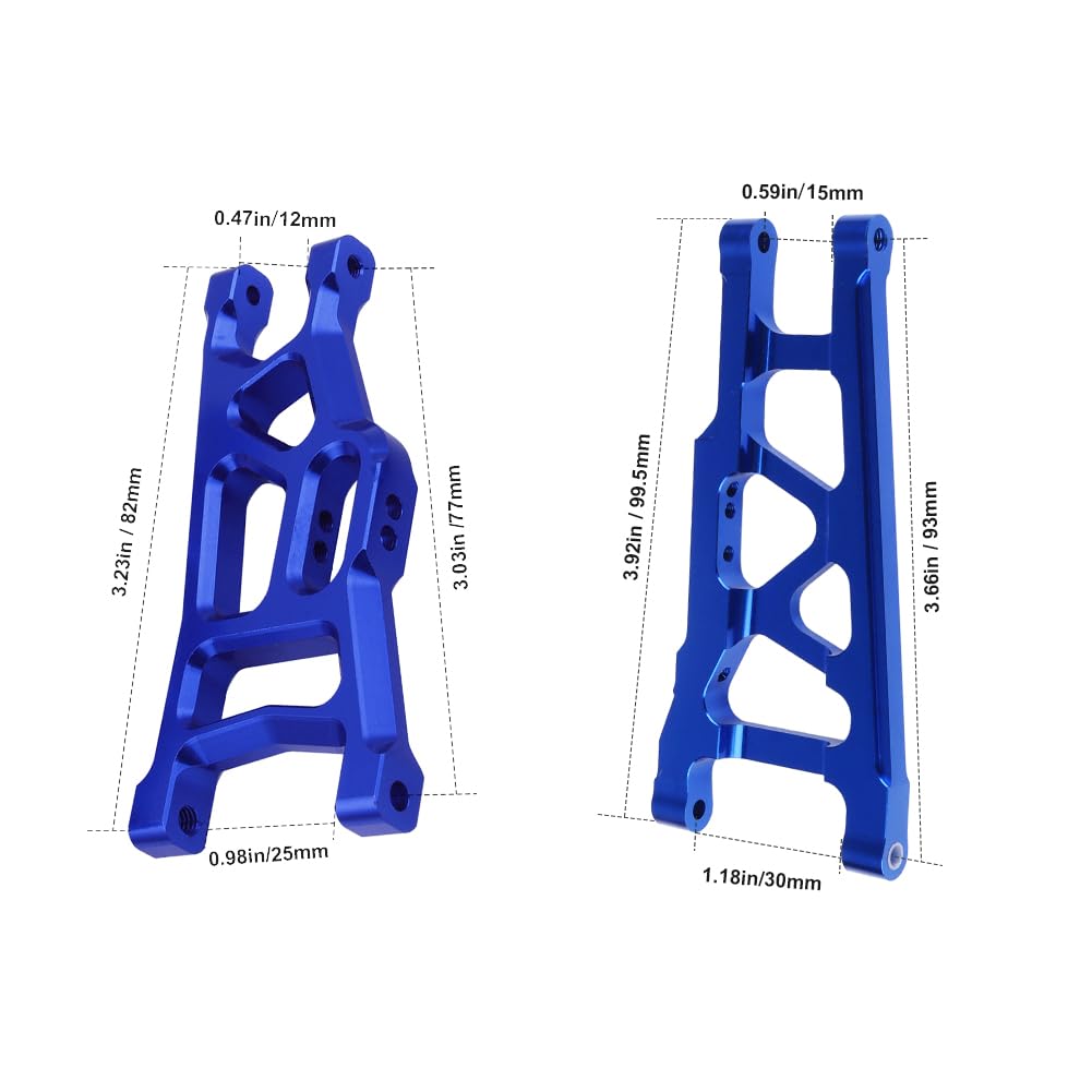 Bras de suspension inférieur arrière en métal amélioré P12250 pour Bras de suspension inférieur arrière en métal amélioré P12250 pour