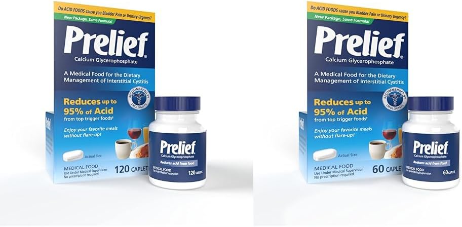 Acid Reducer Caplets Dietary Supplement, 120 and 60 Count