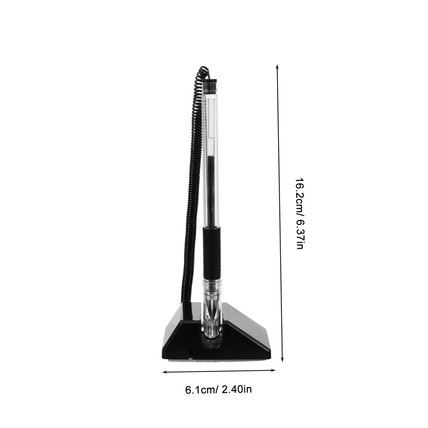 NUOBESTY 16 Pz Gel Ufficio Penne Gel Penne in Rivenditore Black Cancellabili a Tavolo a Cancellabile