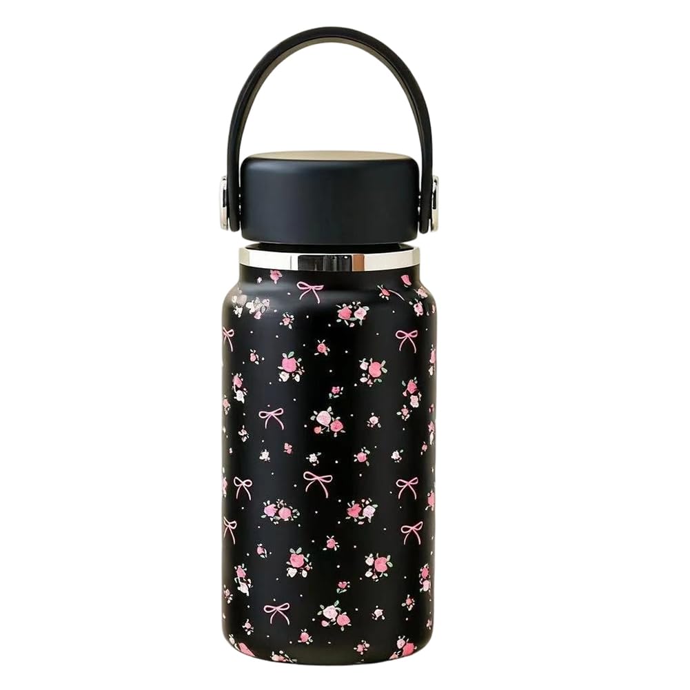 Vjsujehgy Miniature Insulated and Leak-Proof Water Bottle, 6.7 Oz Capacity- Home Decor, Gift A