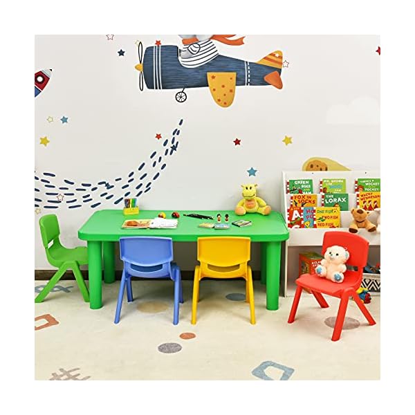   Costzon-Kids-Chairs-Stackable-Plastic-Learn-and-Play-Chair-for-School-Home-Play-Room-Colorful-Chairs-for-Toddlers-Boys-Girls-Multicolor-4-Chairs