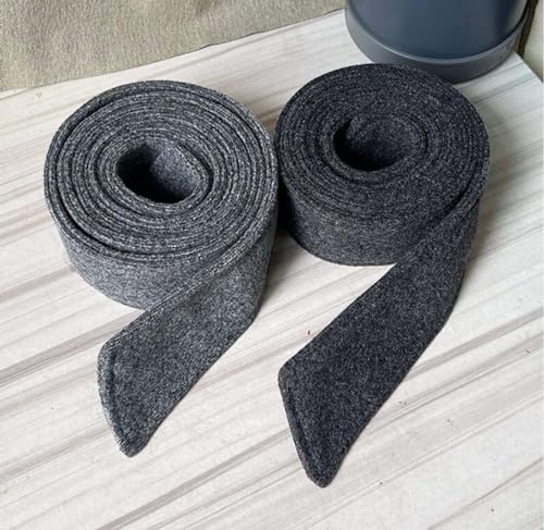 Fendawn Strive Double-Sided Coat Decorative Wide Clothes Belt Bow Tie Gray, Medium3