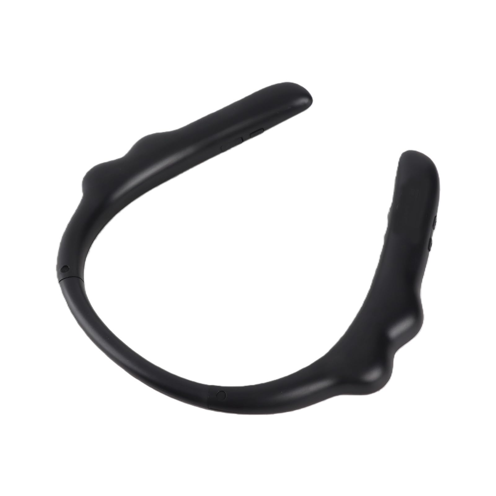 Cuffie Wireless con Archetto da Collo IPX4 Impermeabili con Microfono a Cancellazione di Rumore per Sport e Fitness, Nere, ABS+silicone, Bluetooth 5.3
