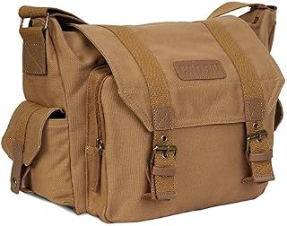 CADeN Lightweight Waterproof Canvas DSLR SLR Shockproof Camera Shoulder Messenger Bag Compatible