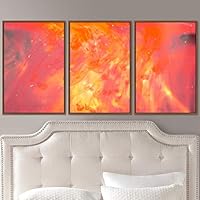 3 Piece Framed Canvas Wall Art 3D Contemporary Canvas Prints Home Artwork Decoration for Living Room,Bedroom - 16