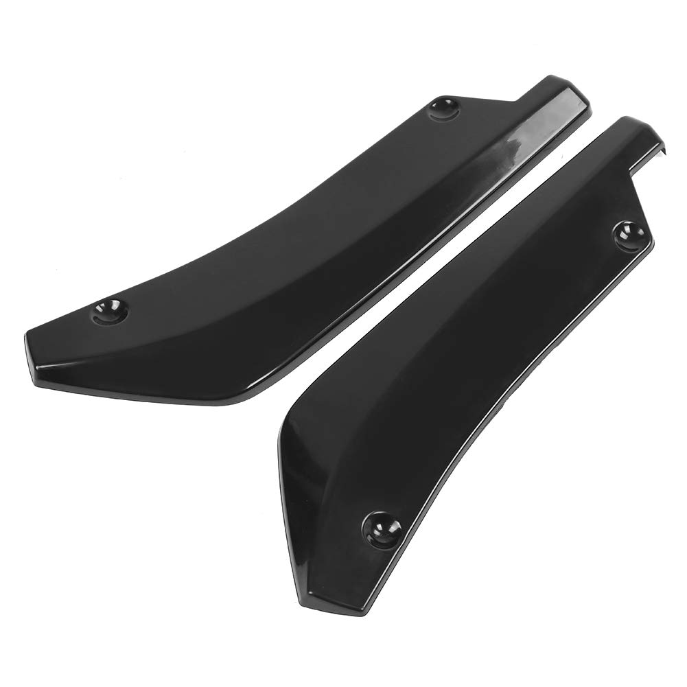 Buy Rear Bumper Lip Splitter 1 Pair of Universal Car Modified Rear