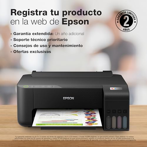 Image of Epson Ecotank L1250 Color Printer, Black