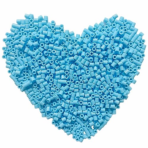 1000pcs Perles Fusion 5mm Bleu Pâle Kit Hama