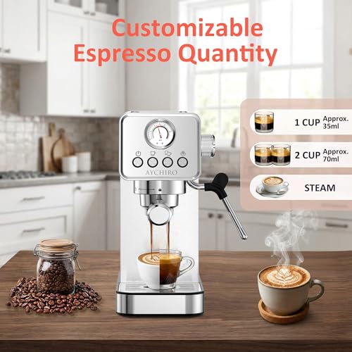 Professional Espresso Machine with Milk Frother