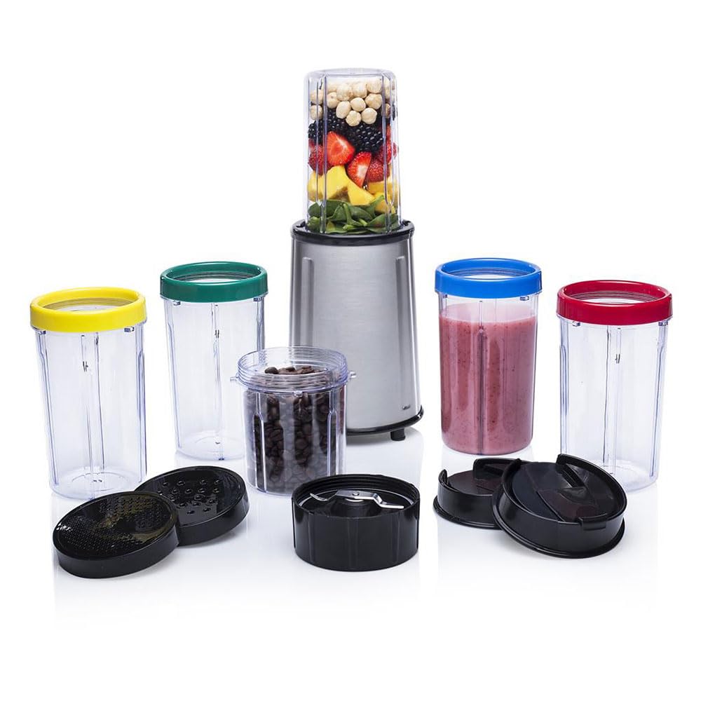 Batidora Tristar BL-4445 – Conjunto completo de 17 piezas – para ingredientes secos y húmedos