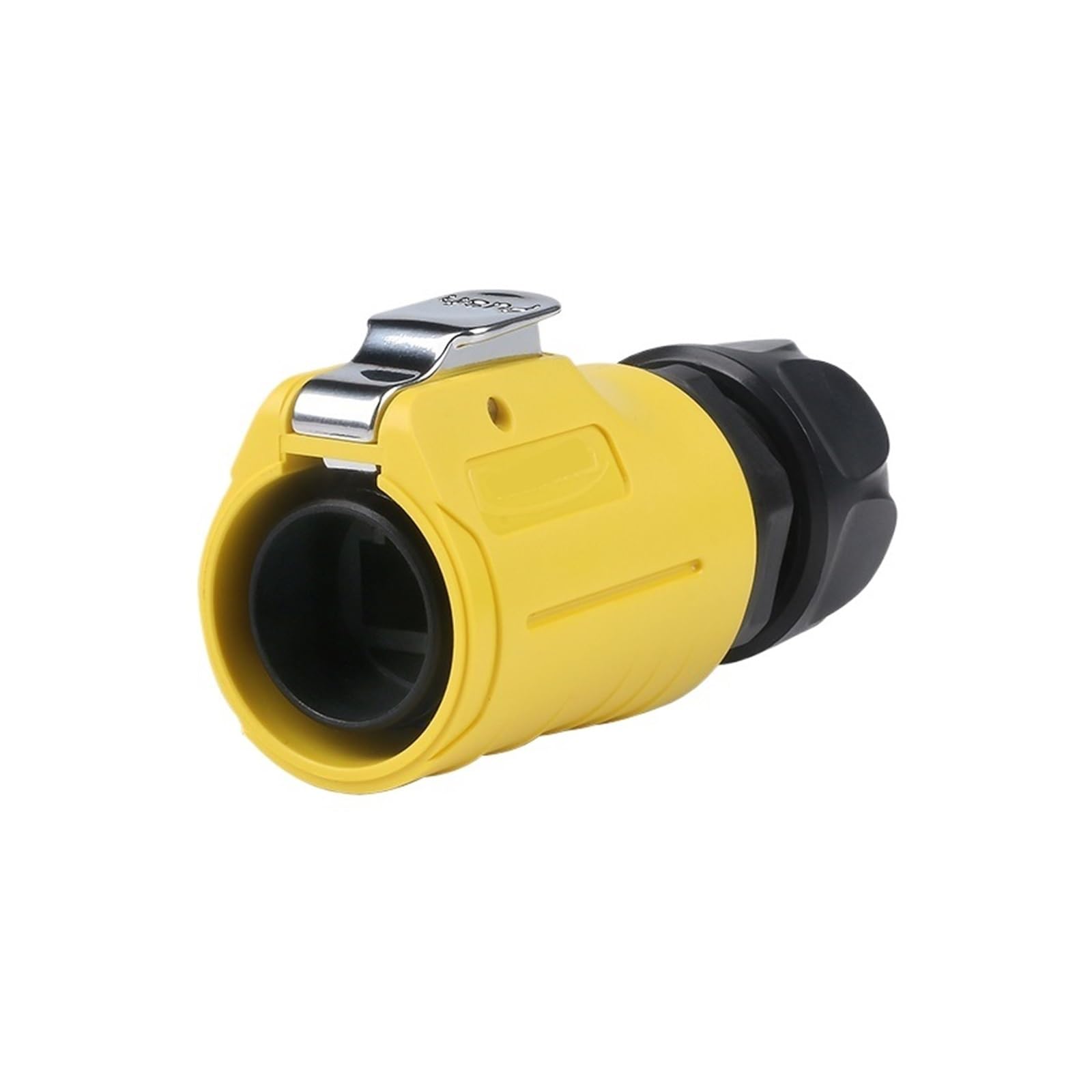 Adaptateur câble réseau étanche RJ45 LP20 avec connecteur jaune CAT6
