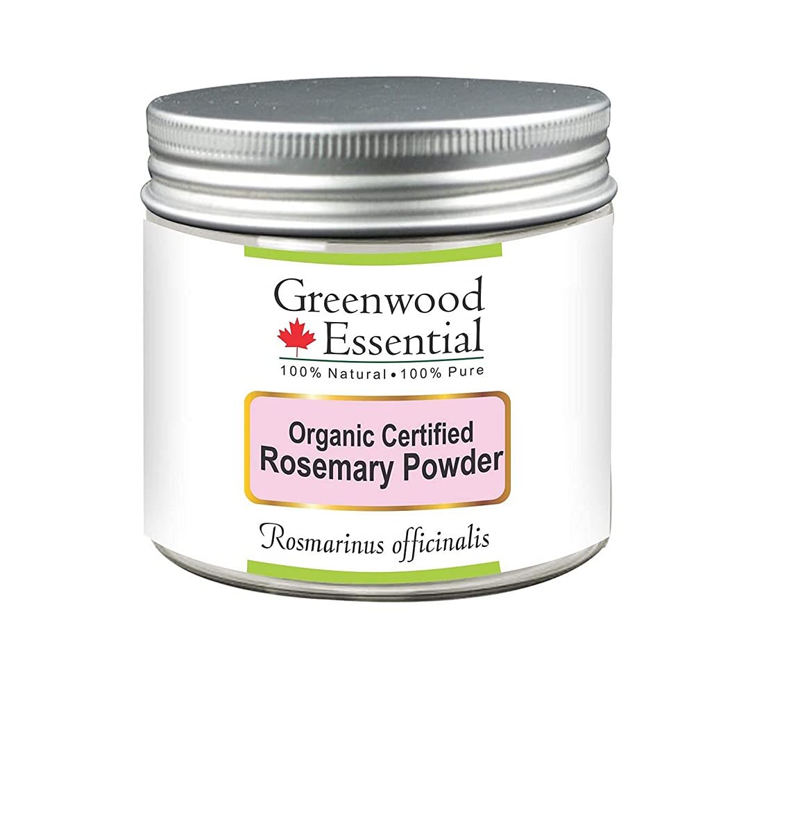 Greenwood Essential Pure Rosemary Powder (Rosmarinus officinalis) Organic Certified Natural Therapeutic Grade 200gm-image-14