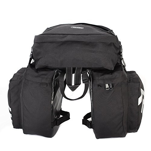 3 in 1 Multifunction Road MTB Mountain Bike Bag Bicycle Pannier Rear Seat Trunk Bag