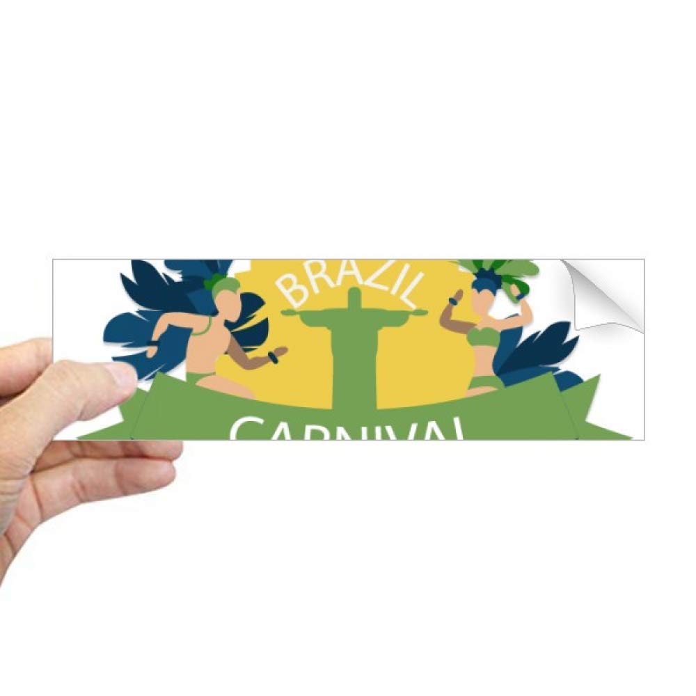 Sticker fenêtre Corcovado pour masquer un vis-à-vis avec un décor Brésil