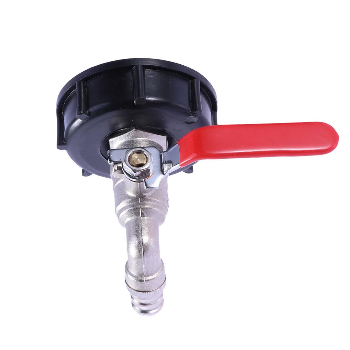 Adaptador IBC DN50 de latón con rosca de 3/4 de pulgada para mangueras de riego y tanques