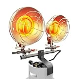 QIOMALA 30000 BTU Propane Heater Outdoor, Double Tank Top Cordless Radiant Gas...