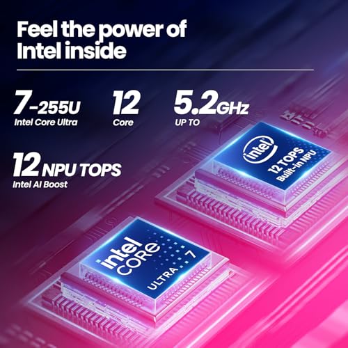 Image of HP 17.3 inch Touchscreen Laptop, 13th Gen Intel 12-Core Ultra 7 255U, Copilot AI&12 Tops NPU, WiFi 6& BT 5.4, 64GB RAM DDR5&2TB SSD, Long Battery Life, Win 11 Pro with 2 in 1 Dock and Laptop Stand