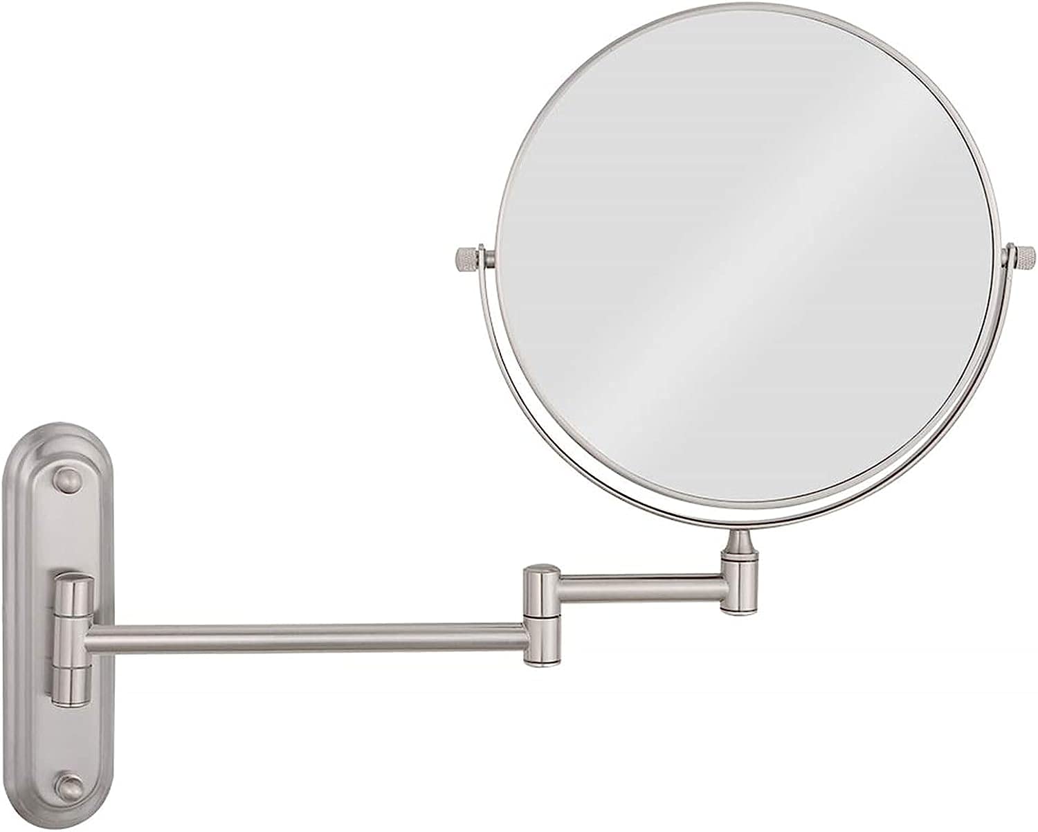 Miroir de maquillage mural double face pour éviter les erreurs de rasage