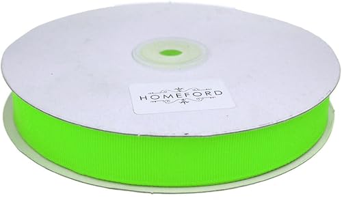 Miniatura 7 de Homeford Cinta de grogrén sólido, 50 yardas (38 pulgadas, vino)