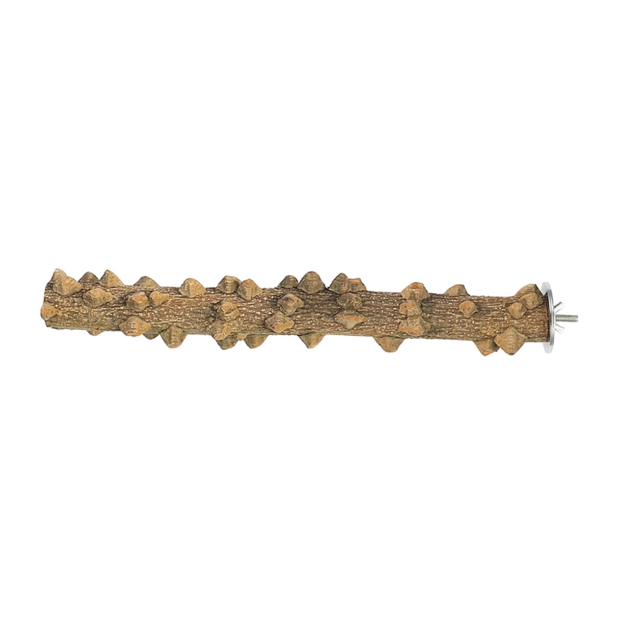 DOITOOL 3pièces Perchoir Bois Naturel pour Oiseaux Jouet Et Stand De Jeu pour Perroquets Cockatiels Conures Et Autres Petits Oiseaux