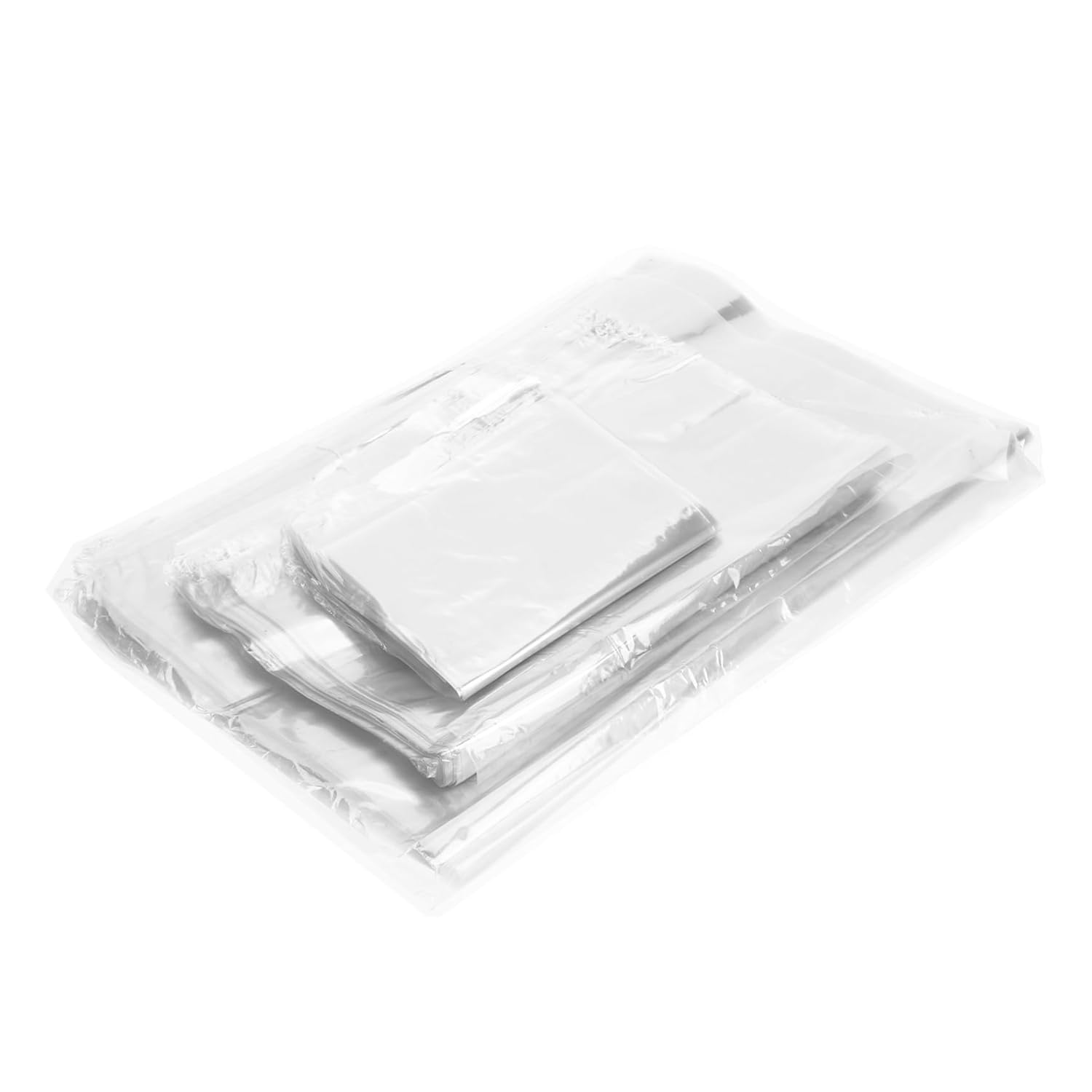 300pcs Heat Shrink Wrap Bags Various for Shoes Crafts and Bottles Shrink Film Storage Bags for Packaging and Display