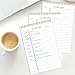 To Do List Notepad 3pcs/set - Daily Planner Notepad Undated 52 Sheets Tear Off, 5.5