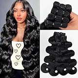 AZONA 18 20 22 24 Inch 16A Real Raw Bundles Body Wave Human Hair,No Tangle No Shedding Body Wave Bundles Human Hair,Triple Lifespan Over Regular Virgin Hair Bundle,Silky And Soft